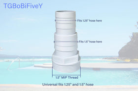 TGBoBiFiveY SPX1091Z7 replacement for Hayward skimmer adapters.