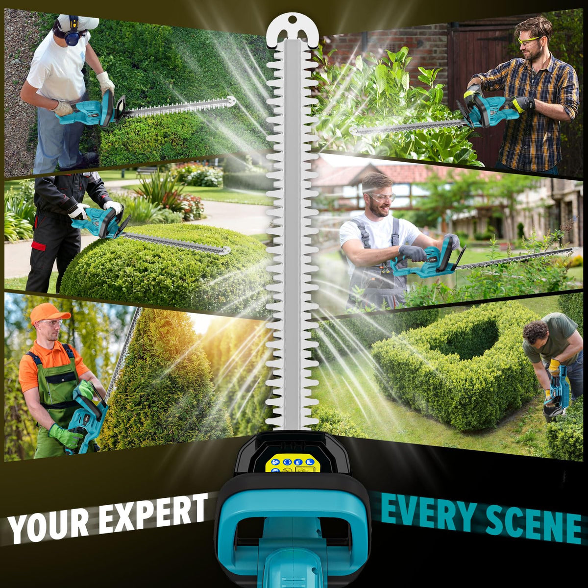 3/5 inch cutting capacity handles small branches with ease