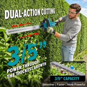 Lightweight 4.8 lb design reduces fatigue during use