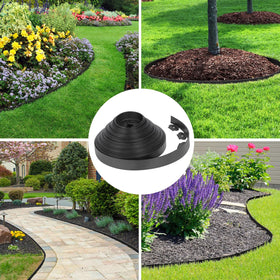 Thanger versatile edging for lawns, patios, and landscapes