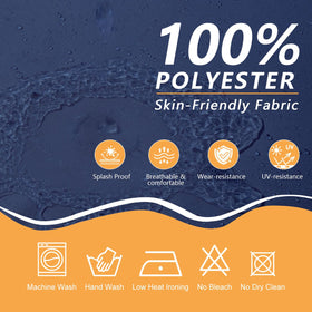 Thankyall navy cushion cover machine washable for quick cleaning