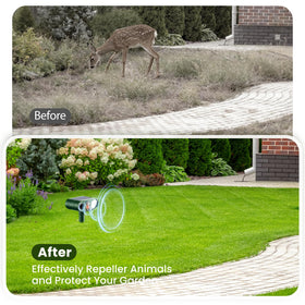 Thcritter deterrent reducing visits from pests while protecting plants