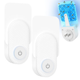 Thcritter plug-in flying insect trap, front view, indoor pest protection.