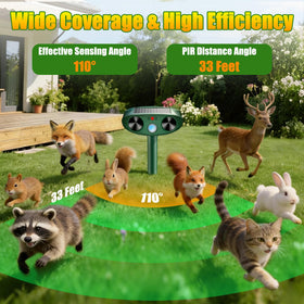 Thcritter sensor setup shows PIR motion sensor in action