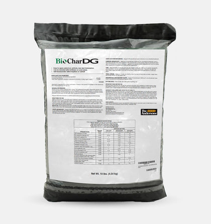 The Andersons BioChar DG demonstrates lawn coverage and soil health benefits.