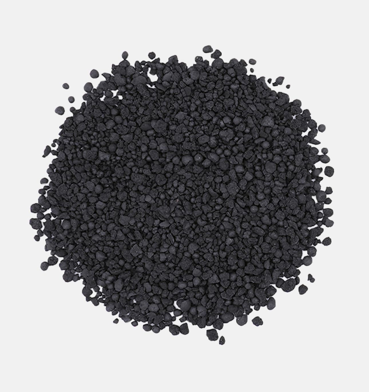 BioChar DG dispersible granules disperse quickly for even soil integration.