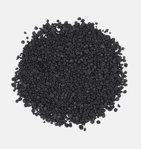 BioChar DG dispersible granules disperse quickly for even soil integration.