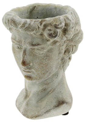 The Bridge Collection classic Greek bust adds timeless decor and conversation starter.