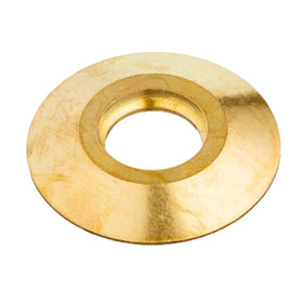 The Door Bull durable brass construction offers lasting outdoor performance.