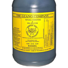 Organic bat and seabird guano liquid for soil and hydroponic use