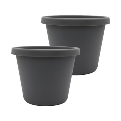 The HC Companies Prima round planter highlighting durable, weather-ready design for indoor and outdoor use