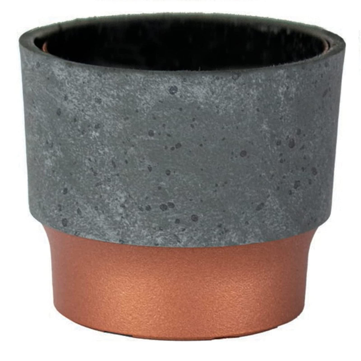 The HC Companies Sprite mini succulent pot with drop-in container for compact setups.