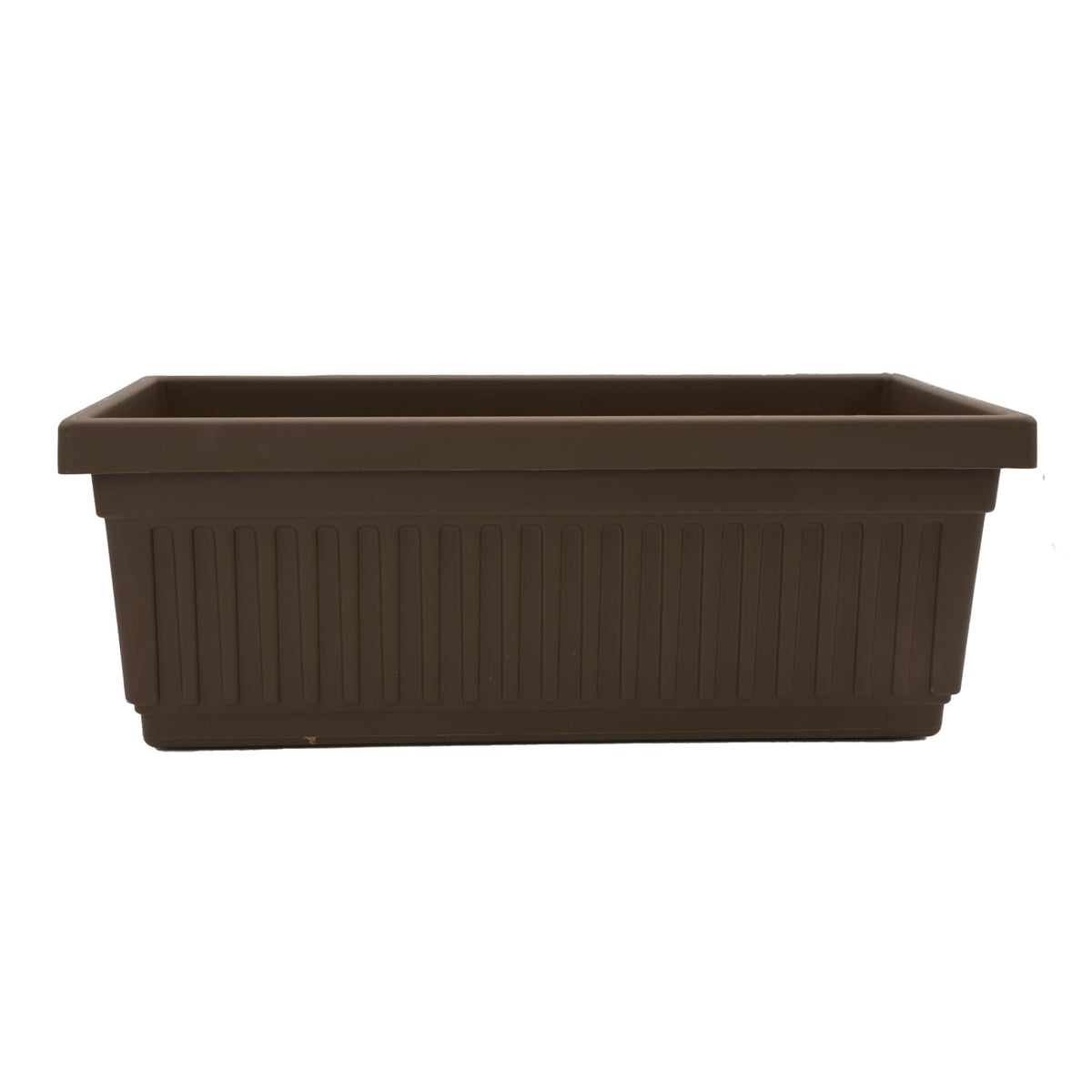 The HC Companies Venetian window planter box with fluted design on sill for elegant display