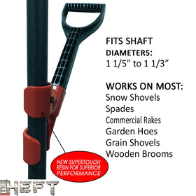 The HEFT Plus lower-grip position reducing bending strain during work