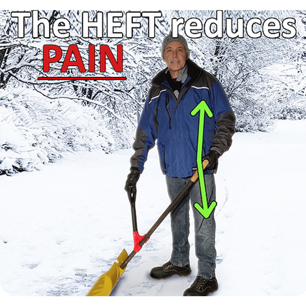 The HEFT Plus universal fit on standard tool shafts for quick attachment