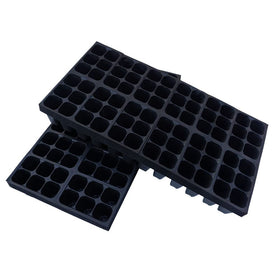 The Hydroponic City drainage-slots closeup emphasizes proper water management for healthy seedlings.