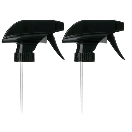 The Kombucha Company 28-400 black trigger sprayer closeup for durable daily use