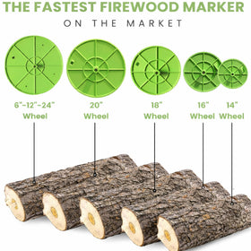 The Mingo Marker 18-inch marking wheel for large log measurements