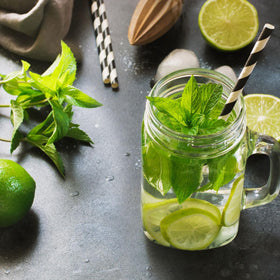 The Old Farmers Almanac peppermint leaves aroma suggests cooling scent for culinary uses.