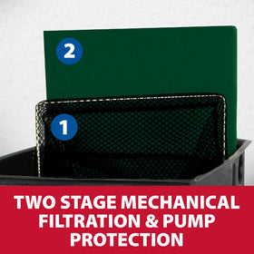 The Pond Guy ClearSkim filter pad component enhances filtration performance in ponds.
