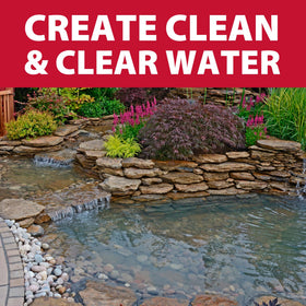Oxy-Lift Defense cleaner lifts grime from surfaces for brighter water.