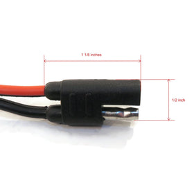 The ROP Shop 2-pin connector cable for sprayer systems; reliable power link.