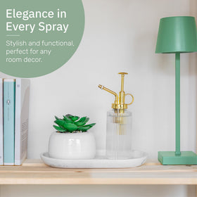 The Useful Co. Glass Plant Mister is easy to clean with a quick wipe-down.