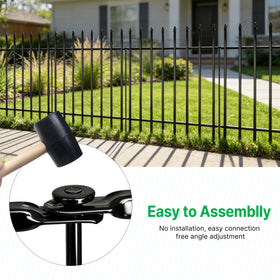 Thealyn dog fence yard border use emphasizes pet-safe containment.