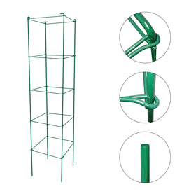 Thealyn green tomato cages ideal for tomatoes and peas.