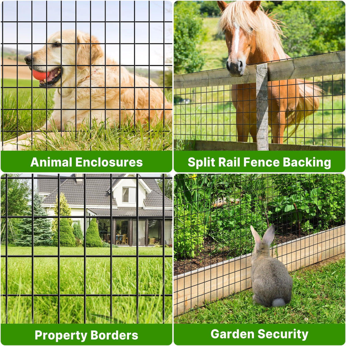 Thealyn poultry run fence enables secure, expandable pen spaces