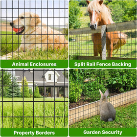 Thealyn poultry run fence enables secure, expandable pen spaces
