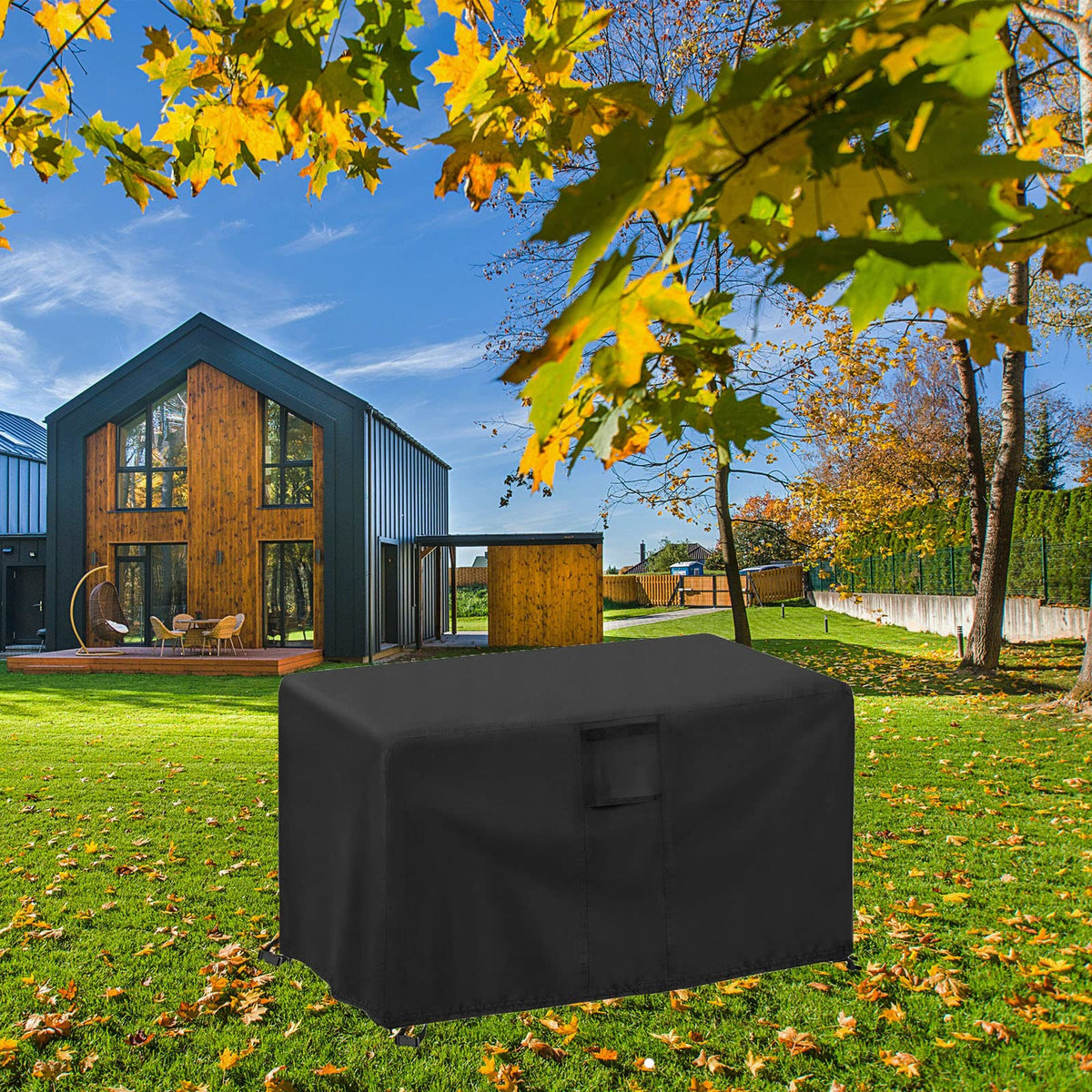 Rolled TheElves cover offers compact storage and easy transport.