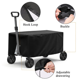 TheElves Garden Cart Cover universal fit adapts to many wagon brands