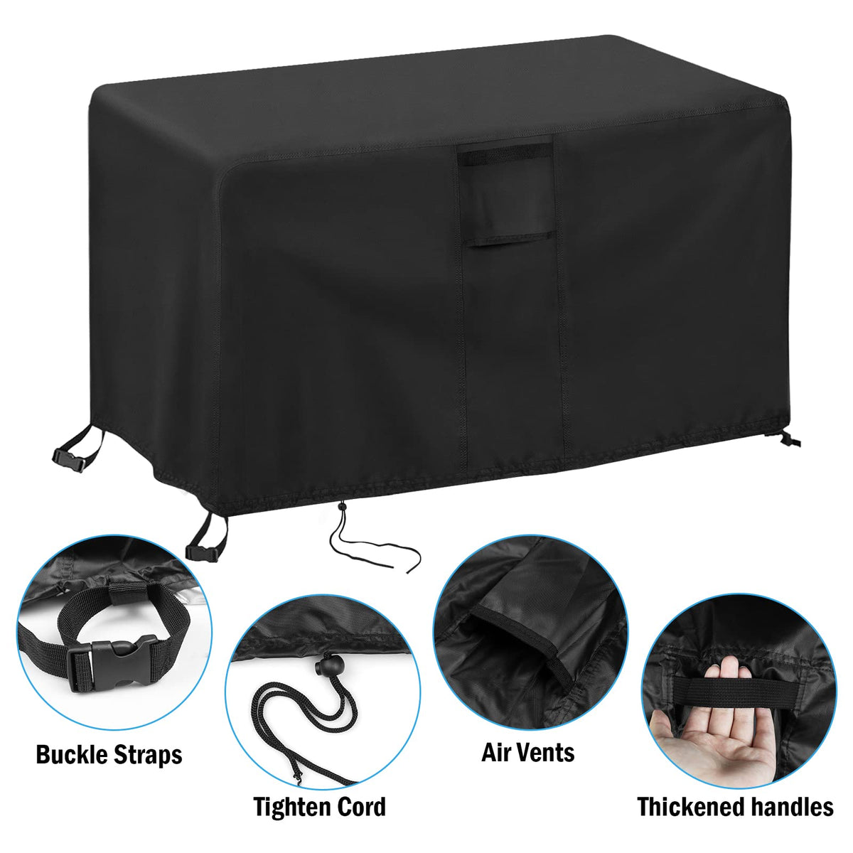 TheElves cover highlights a silver insulation layer for heat protection during storage.