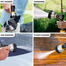 TheFitLife hose stays flexible without kinks, easing garden tasks and storage.