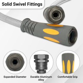 TheFitLife 8-pattern nozzle offers versatile watering options for plants and cleaning.