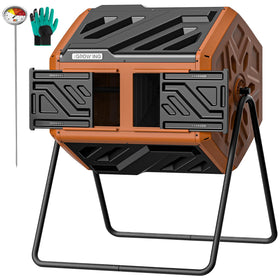 The Grow'Ing 43-gallon dual chamber assembly enables ultra-fast setup.