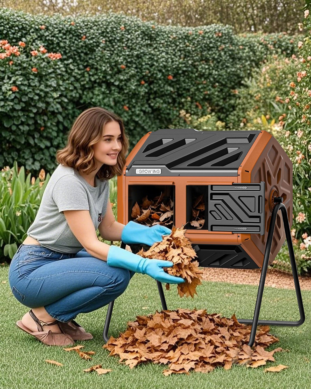 The Grow'Ing easy-maintenance design simplifies cleaning and upkeep.