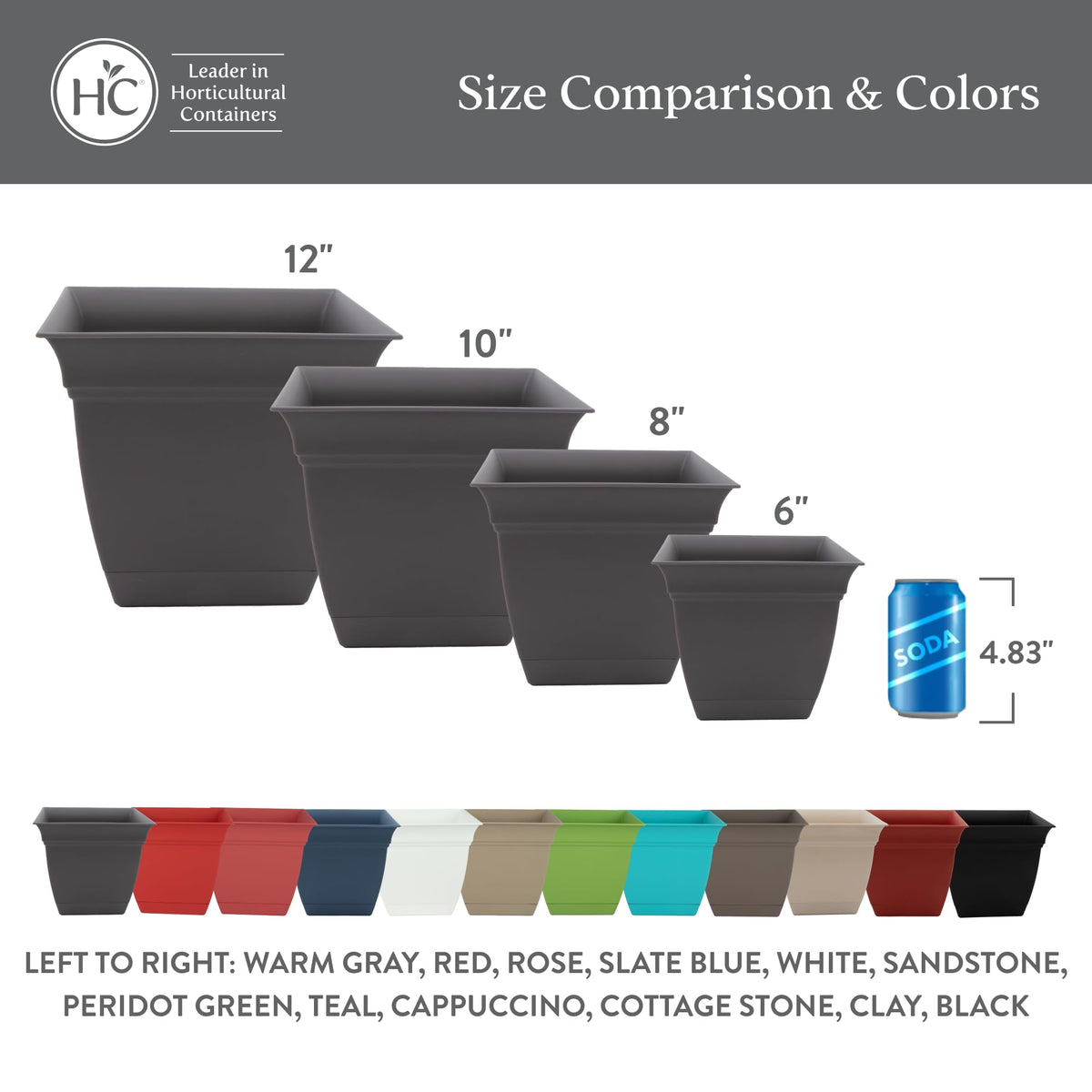 Lightweight Eclipse planter makes moving between spaces easy.