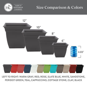 Lightweight Eclipse planter makes moving between spaces easy.