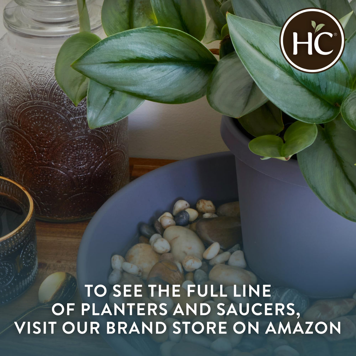 The HC Companies made-in-Ohio saucer pack, lifestyle shot, durable and reliable