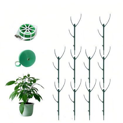 Theifofoxone stackable monstera moss pole assembly supports climbing vines for a lush upward growth