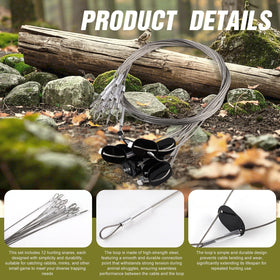 TheLinenLady 24 wires kit for versatile trapping configurations.