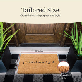 The Theodore Magnus anti-slip door mat 17x30 provides stable footing at busy entrances.