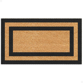 Theodore Magnus Borderline door mat at the entry with a welcoming design.