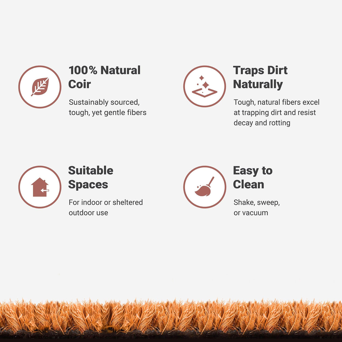 THEODORE MAGNUS door mat eco packaging highlights sustainability