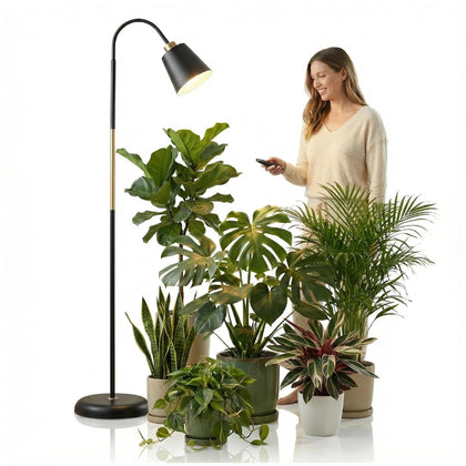 TheOneGrow floor lamp grow lights with remote dimming for precise brightness