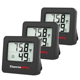 ThermoPro TP157 precise temperature and humidity data at a glance.