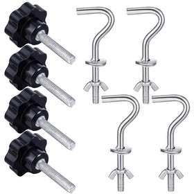 Therwen hammock hardware kit with 8 pieces for quick, secure hammock setup.