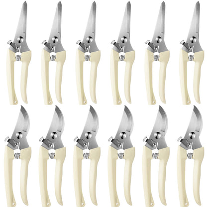 Therwen bypass pruner 6-piece set for precise cutting and replacement flexibility